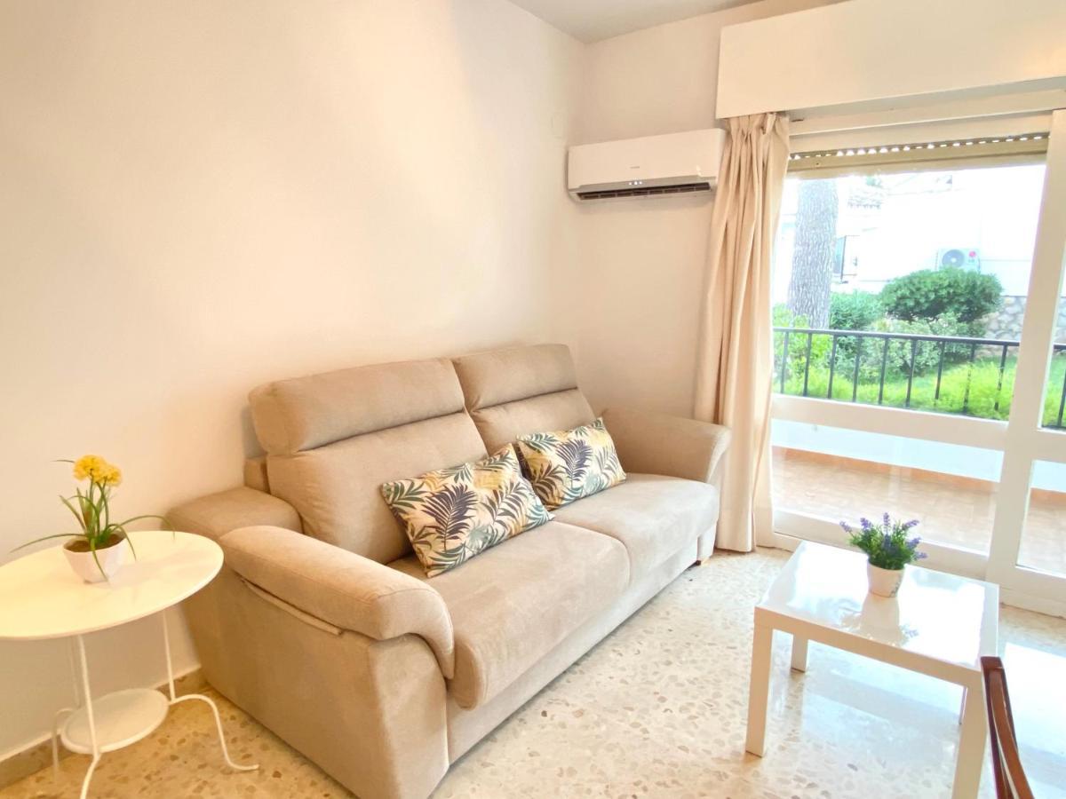 Studio With Access To The Garden. Open Pool. Beach Very Close. Wifi & Netflix Free Apartment Беналмадена Екстериор снимка